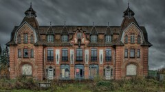 abandoned Belgium casino mansions House