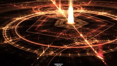 abstract circle geometry lights Full Metal Alchemist