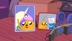 adventure time finn the human jake the dog landscape