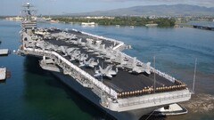 aircraft carrier McDonnell Douglas F/A-18 Hornet ship warship