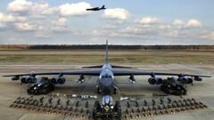 airplane bombs bomber Boeing B-52 Stratofortress Aircraft weapon