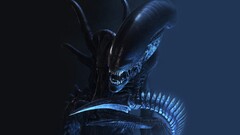 Aliens xenomorph creature horror science fiction digital art