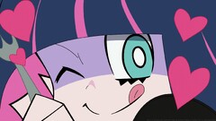 anarchy stocking anime girls Anime one eye closed face tongues