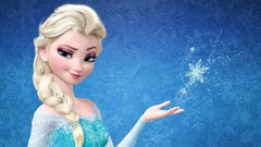 Animated Movies disney Frozen (movie) Princess Elsa blonde magic