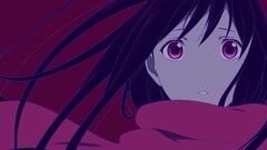 Anime anime girls Iki Hiyori Noragami scarf vector