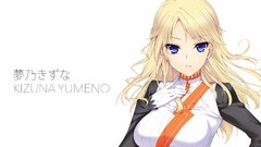 Anime anime girls Kizuna Yumeno Culture Japan blonde long hair