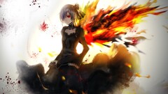 Anime anime girls red eyes Tokyo Ghoul Kirishima Touka