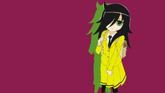 Anime colorful Kuroki Tomoko anime girls Simple Background
