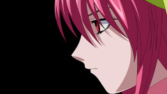 Anime elfen lied anime vectors Simple Background anime girls Nyu