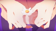 Anime ENM Flowers anime girls hands
