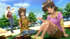 anime girls Anime Clannad Furukawa Sanae furukawa nagisa