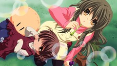 anime girls Anime Clannad Ibuki Fuko Ushio Okazaki