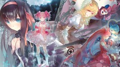 anime girls Anime mahou shoujo madoka magica tomoe mami