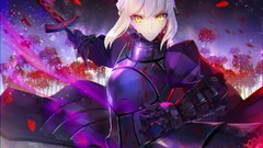 anime girls Anime Saber Alter fate series Artoria Pendragon