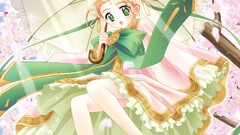 anime girls Anime umbrella Tail Tale