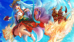 anime girls Puzzle & Dragons Anime