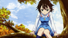 anime girls school uniform isurugi noe Anime Trees