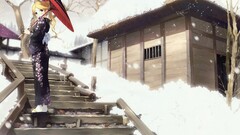 anime girls traditional clothing sayonara zetsubou sensei Anime