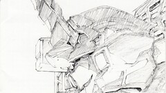 Anime Mobile Suit Gundam Unicorn gundam Drawn