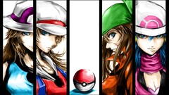 Anime Pokémon Poké Balls May (Pokemon) collage anime girls