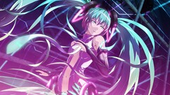 Anime vocaloid hatsune miku hatsune miku append anime girls