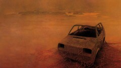 apocalyptic Car rust Fiat desolation