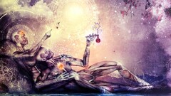 artwork anatomy fantasy art Women Men Cameron Gray spiritual