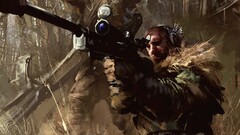 artwork Darek Zabrocki sniper rifle digital art snipers weapon