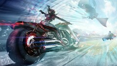 artwork fantasy art concept art Women motorcycle high heels
