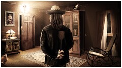 artwork fantasy art door hat DrossRotzank terror