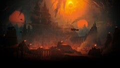 artwork science fiction futuristic digital art Warhammer 40 000