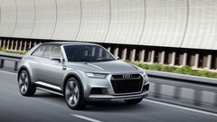 Audi Crossline Audi silver cars vehicle Car road