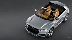 Audi Crossline Car Audi grey cars concept cars