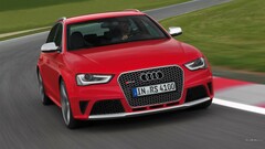 Audi RS4 Car Audi red cars station wagon