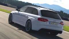 Audi RS4 Car Audi white cars station wagon