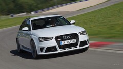 Audi RS4 Car Audi white cars station wagon