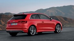 Audi S3 red cars vehicle Car Audi