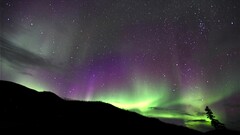aurorae sky nature Norway