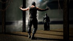Bane Batman The Dark Knight Rises chains MessenjahMatt