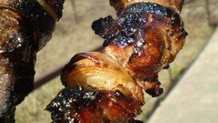 barbecue meat food kebabs