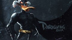 Batman Darkwing Duck artwork