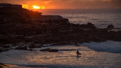 beach sunlight outdoors surfers coast Alexander Kesselaar