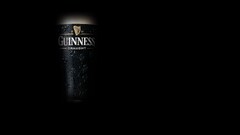 beer guinness black background beverages dark Simple Background