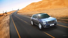 Bentley XP9 Car luxury cars Bentley blue cars road asphalt