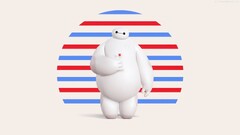 Big Hero 6 Animated Movies Movies robot Simple Background