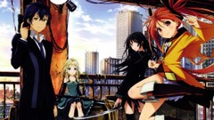 Black Bullet Tina Sprout Kisara Tendo Aihara Enju anime girls