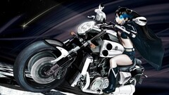 black rock shooter anime girls Anime