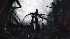 black rock shooter anime girls Anime