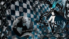 black rock shooter anime girls Anime