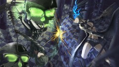 black rock shooter anime girls Anime weapon Dead Master